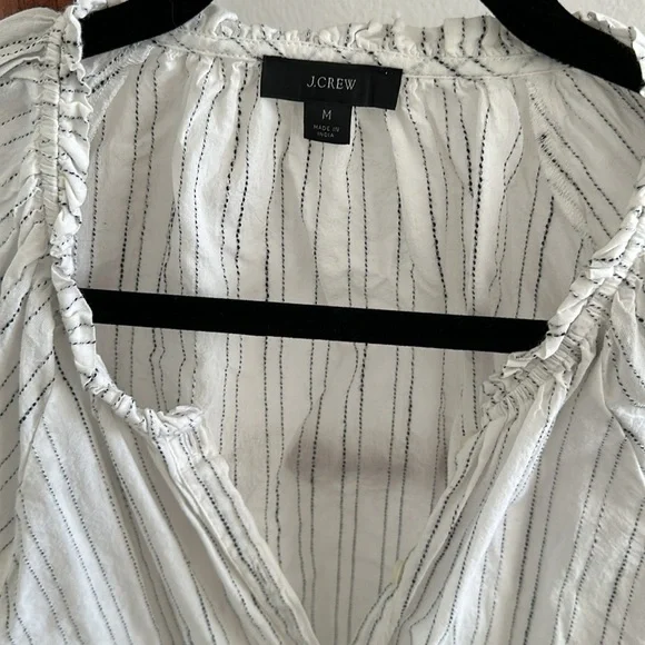NWOT JCREW peasant top - Picture 2 of 6